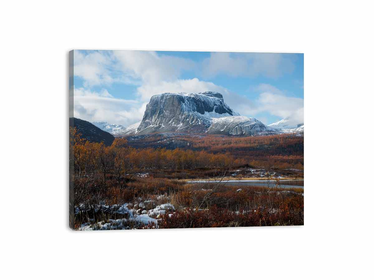Snowy Plateau Wall Art