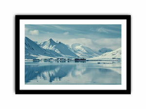 Svalbard Mountain  Art Print