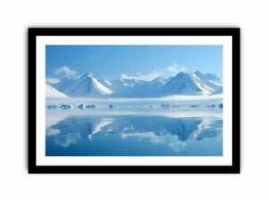 Svalbard Mountain  Art Print