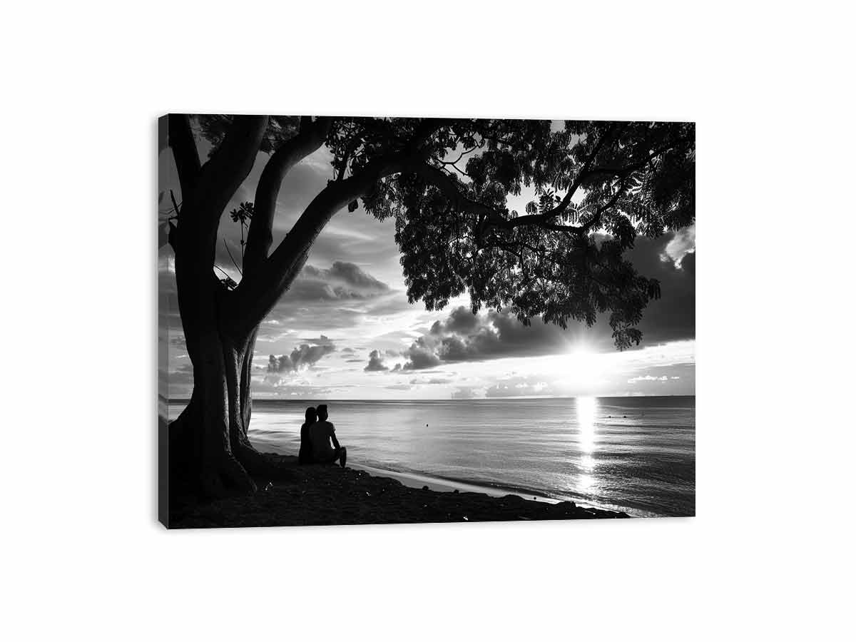 Beach Talk Canvas Print