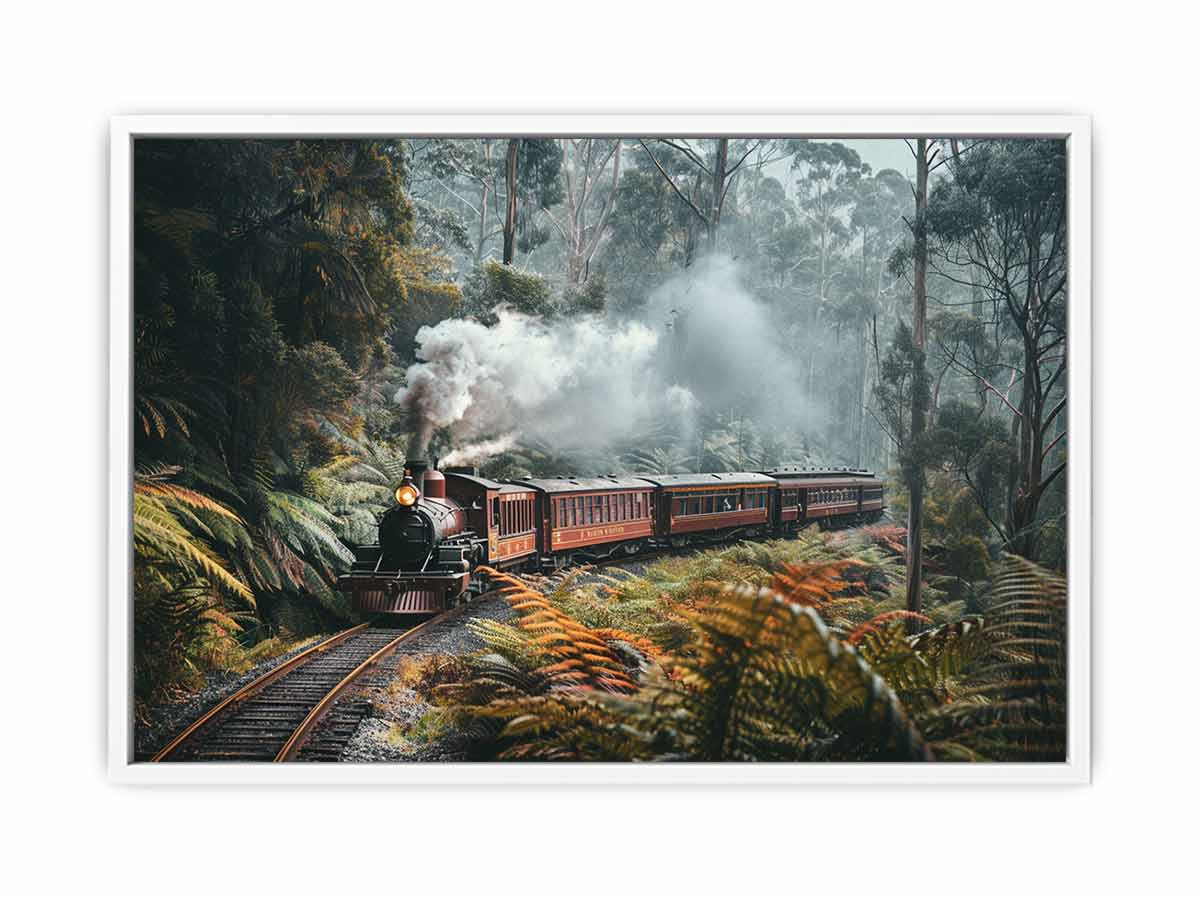 Billy Steam Train Framed Print