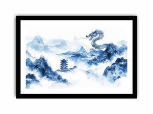 Pagoda  Art Print
