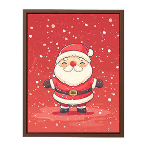 Santa in The Snow   Poster
