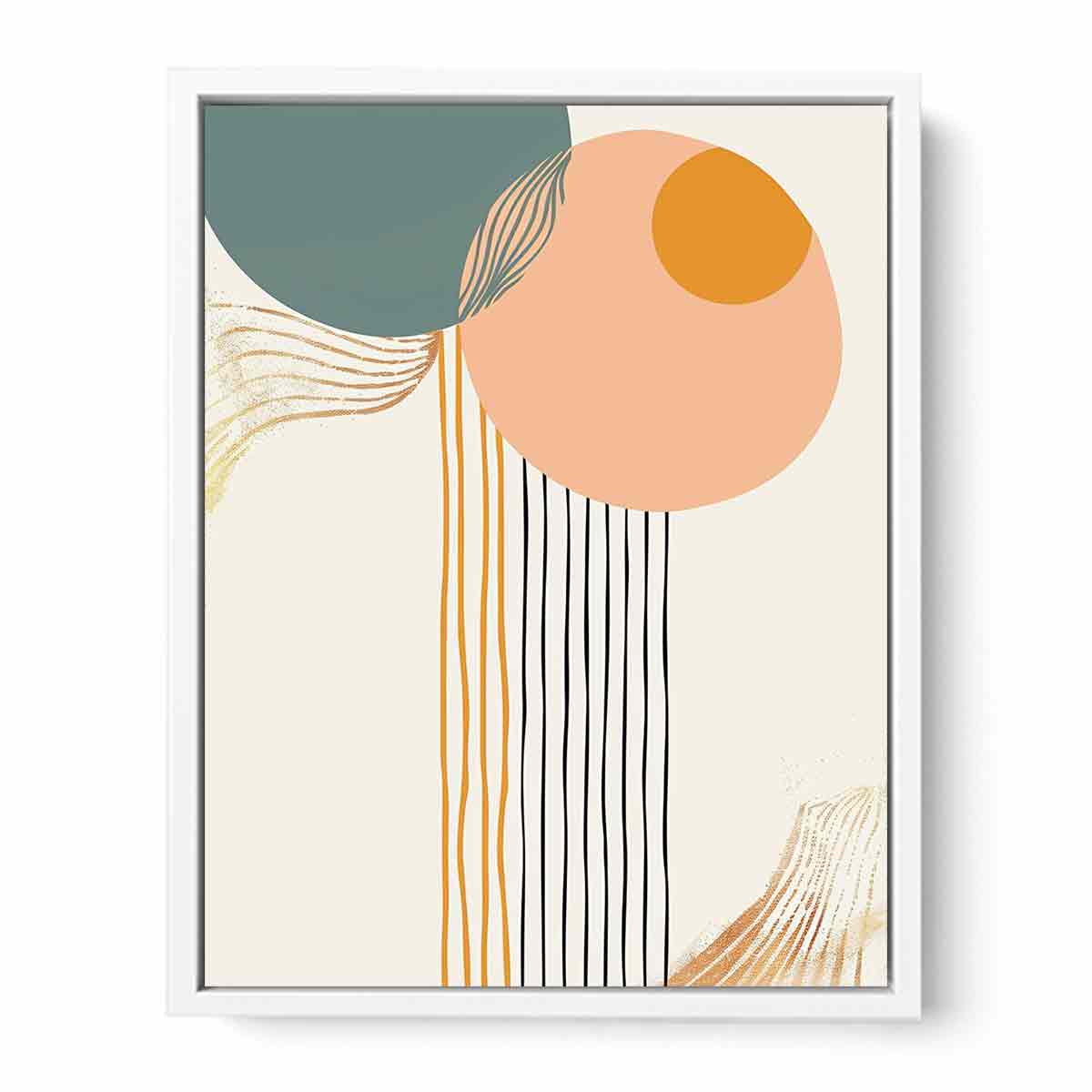 Modern Poster Framed Print