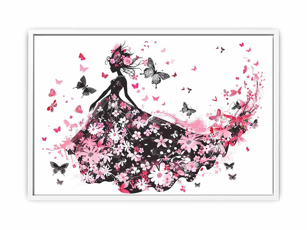 Fairy In A Dress Framed Print