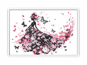 Fairy In A Dress Framed Print