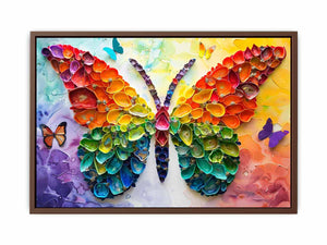 Colorful Buterfly   Poster