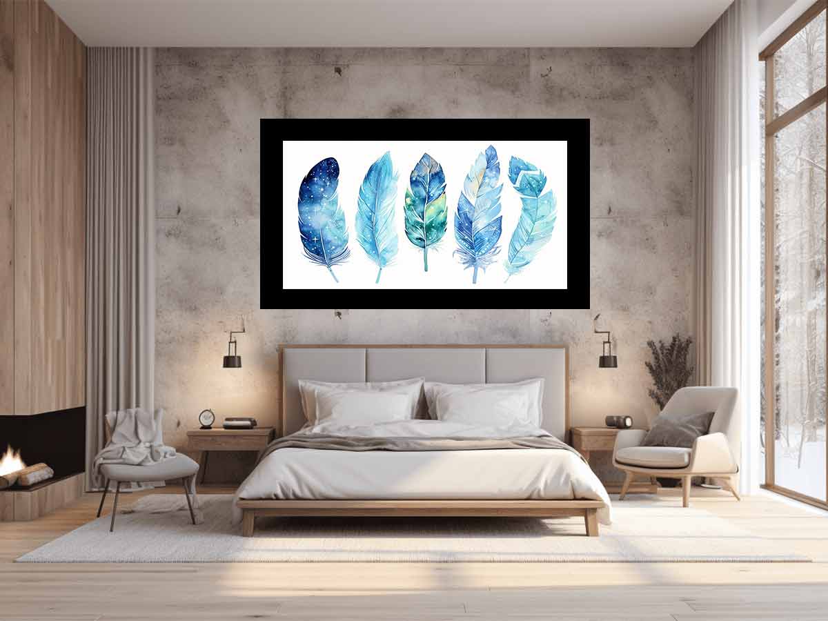 Blue Feathers 
