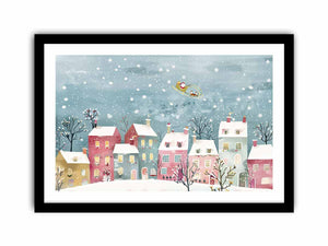Festive Scene  Art Print