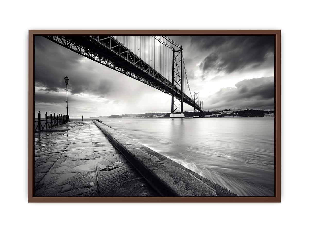 Road Under Bridge   Poster