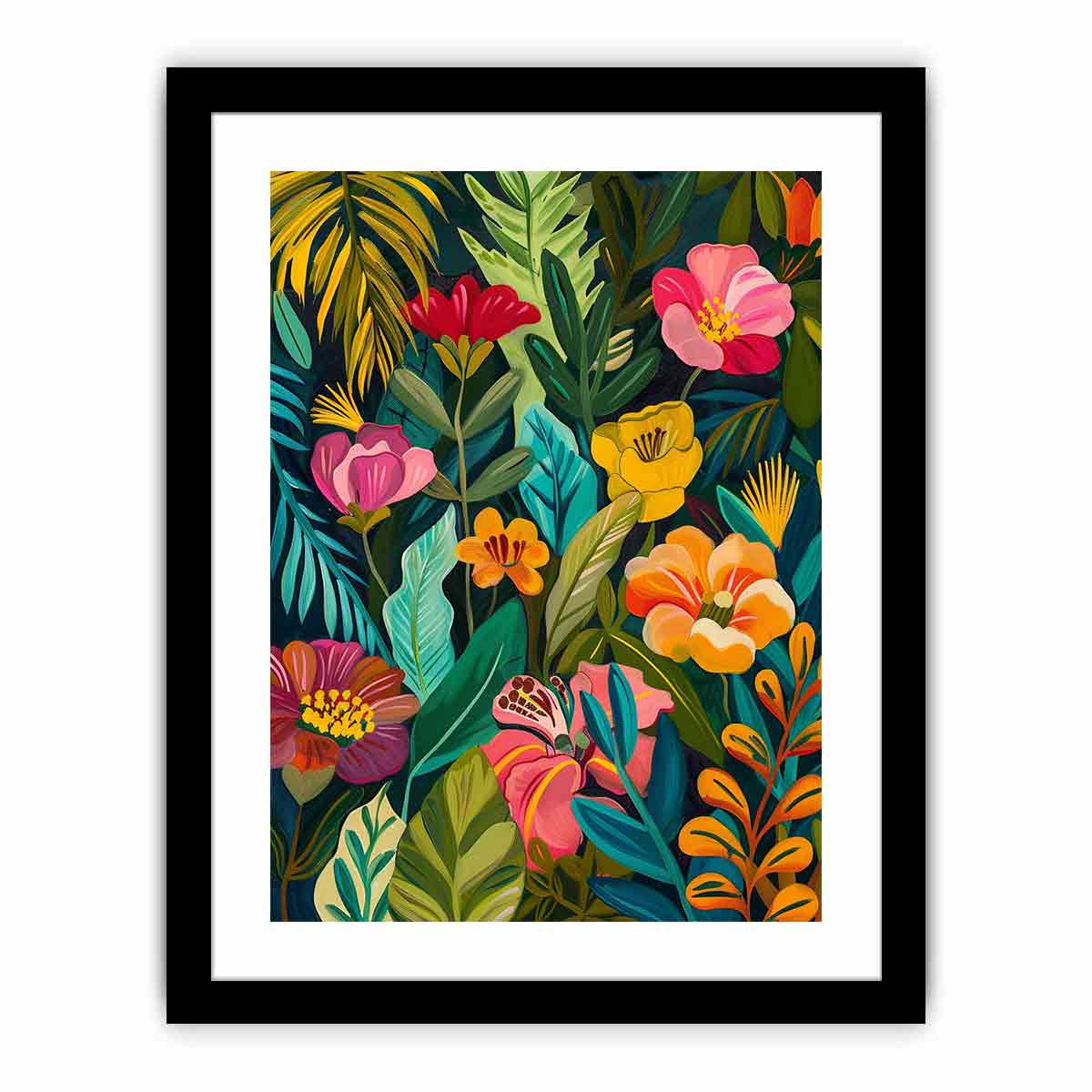 Vibrant Garden  Art Print