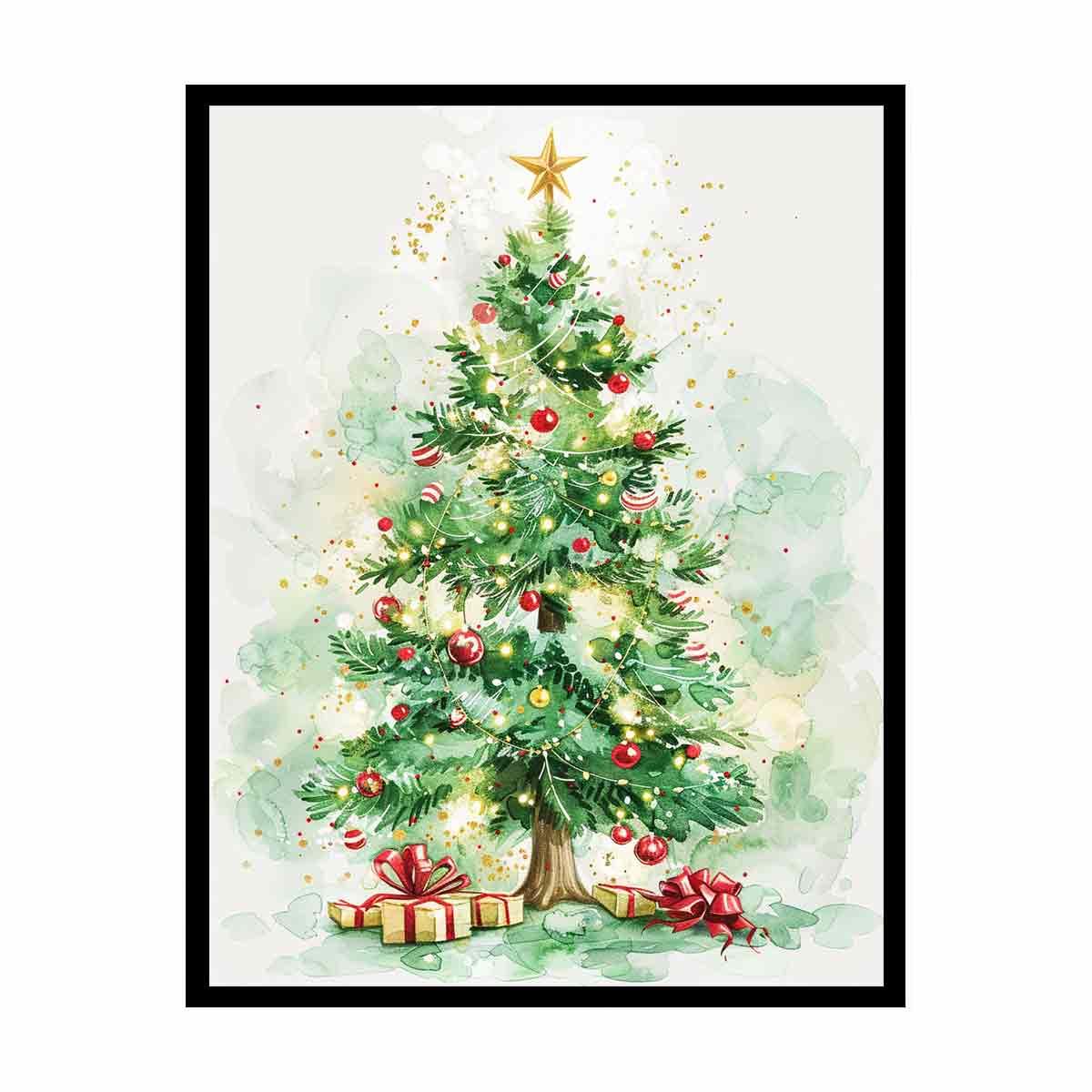 Christmas  Tree  Painting