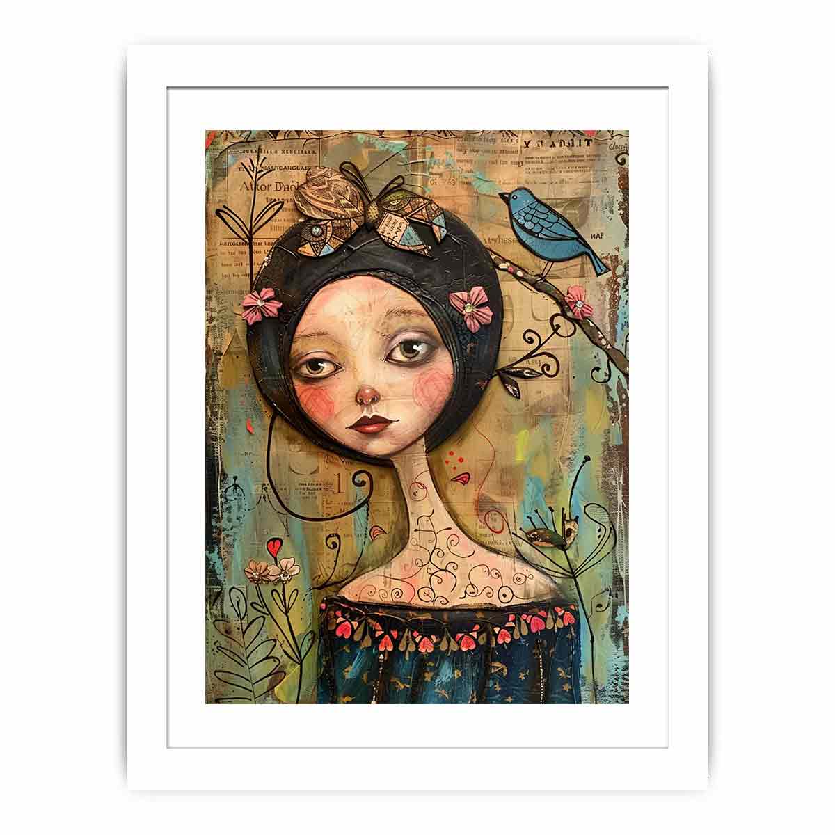 Girl  Streched canvas