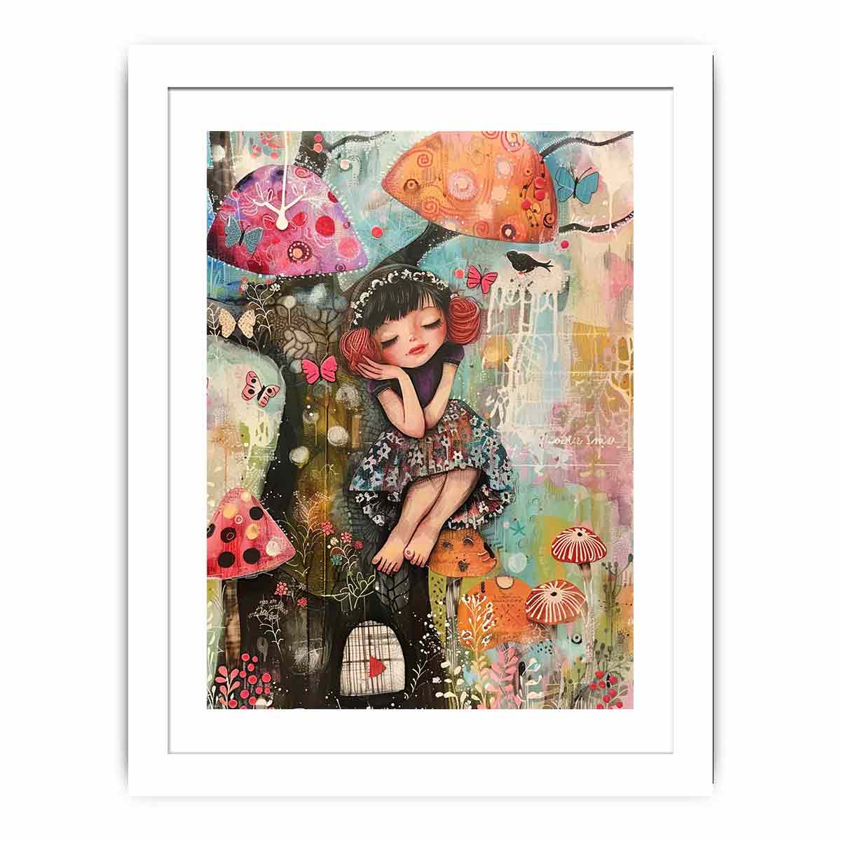 Cute Girl  Streched canvas