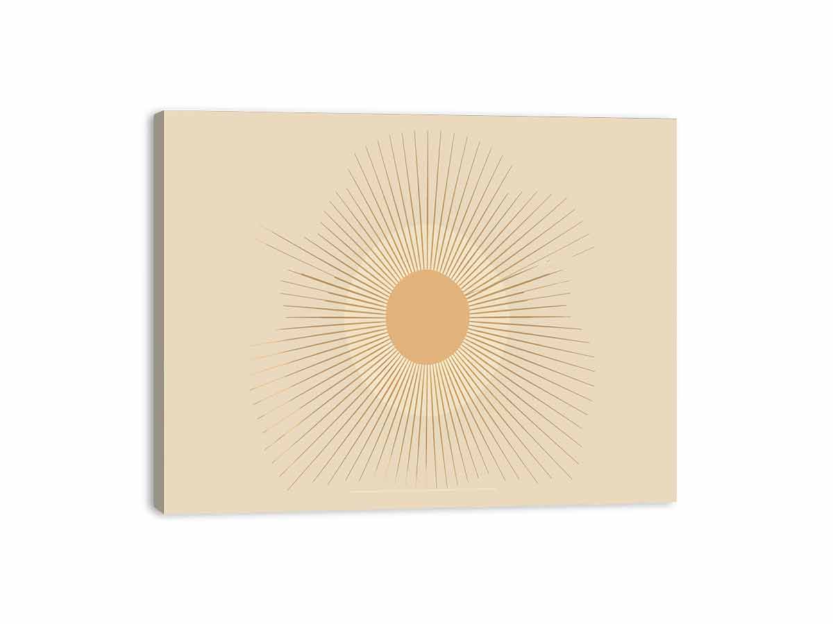 Sun  Canvas Print