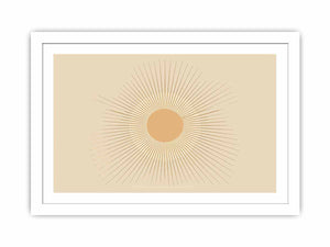 Sun  Streched canvas