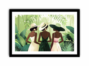 Chic Women   Art Print