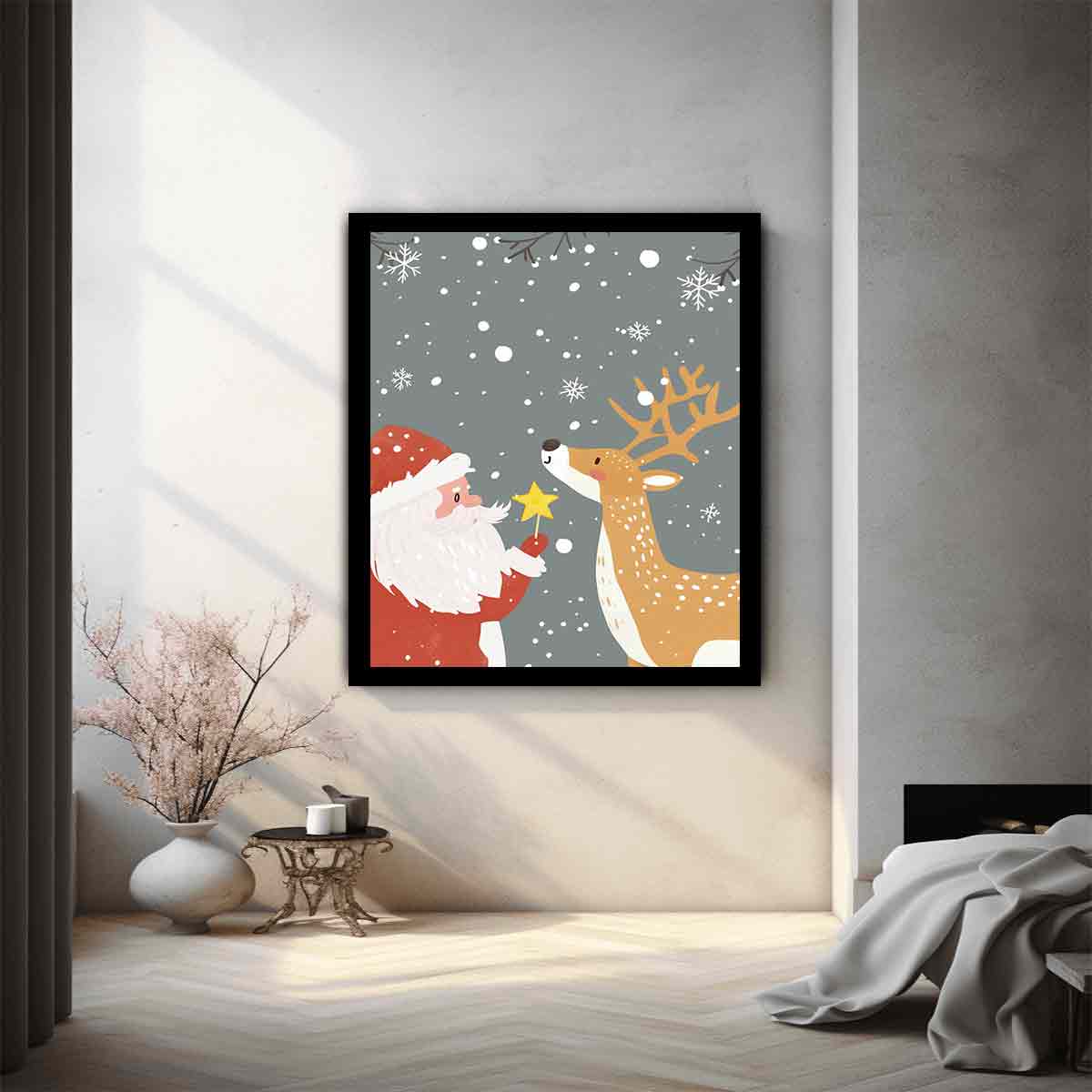 Santa & Reindeer 