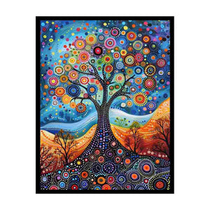 Dot Tree   Painting