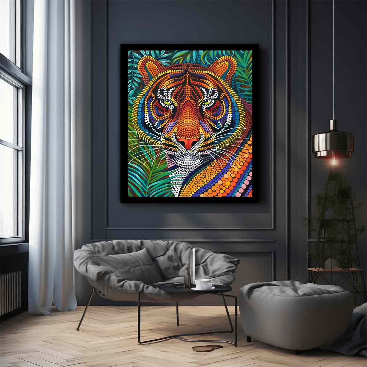 Aboriginal Style Lion