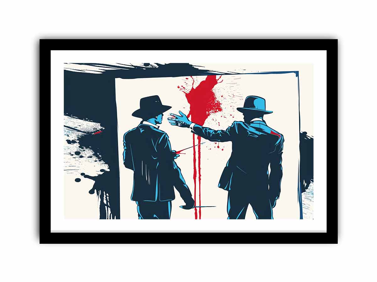 Dark Web   Art Print