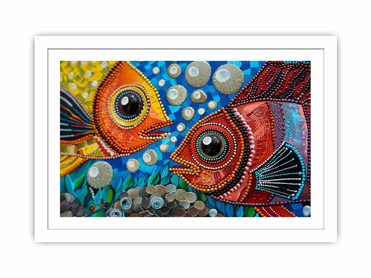 Fish  Streched canvas
