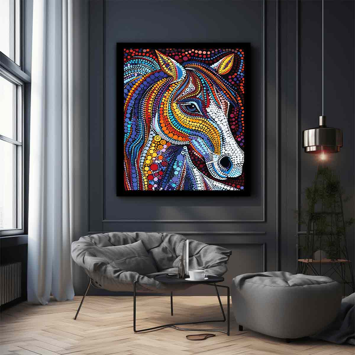 Rainbow Horse