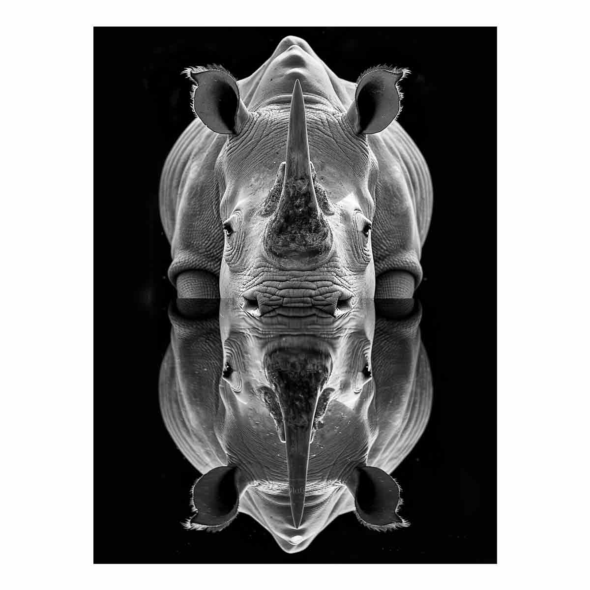 Rhino  art
