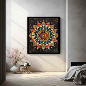 Colorful Mandala Dot