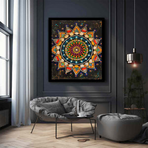 Colorful Mandala Dot