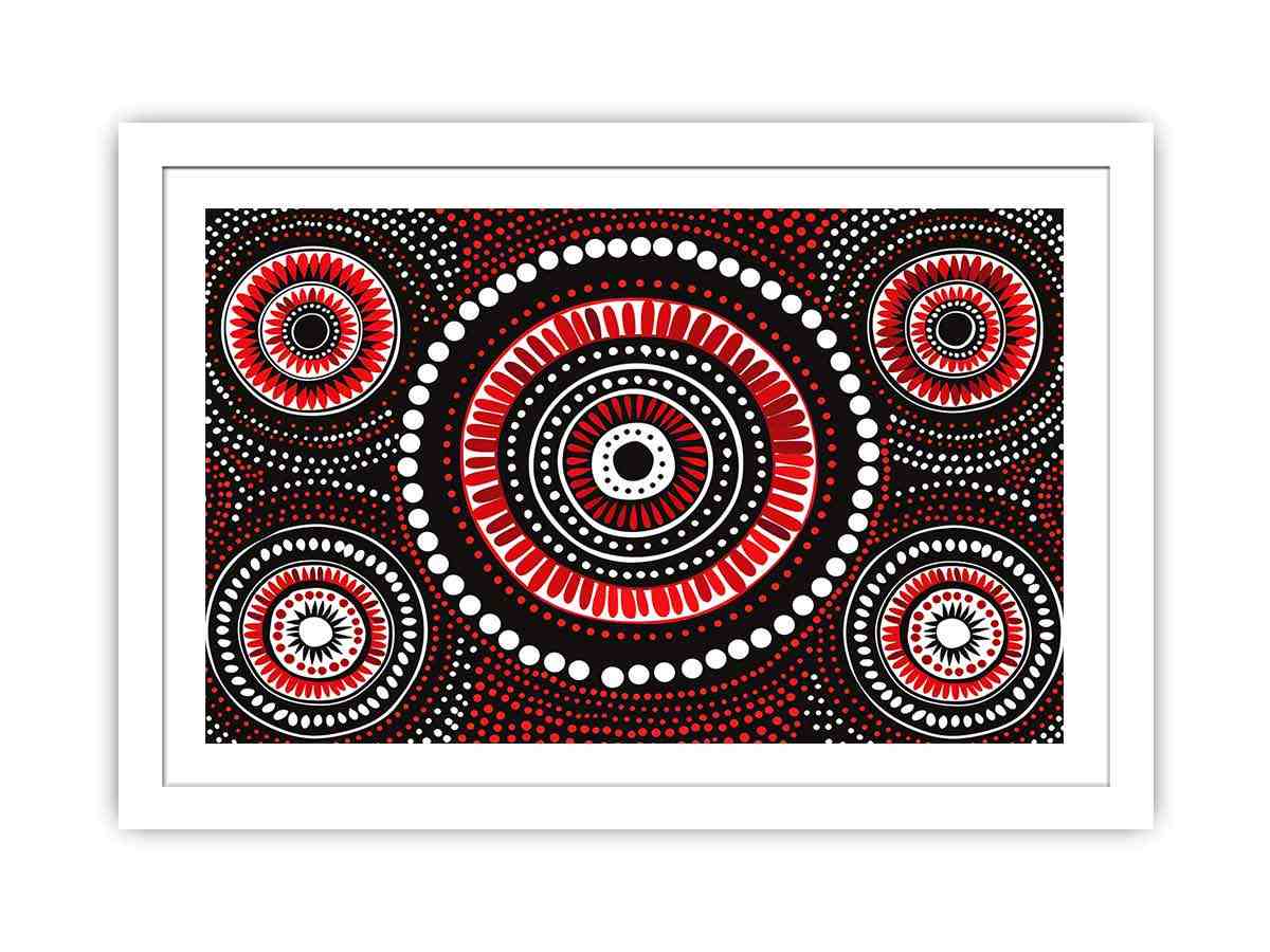 Red Dots  Streched canvas