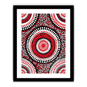 Red Centre   Art Print