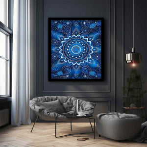 Blue Mandala Bedroom