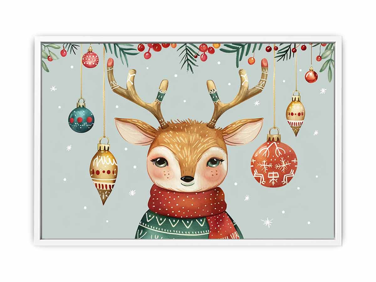 Cute Deer Framed Print