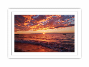 Brighton Beach  Streched canvas