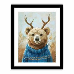 Cute Bear  Art Print