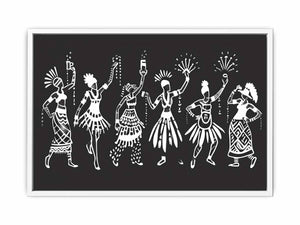 Dance in Africa  Framed Print