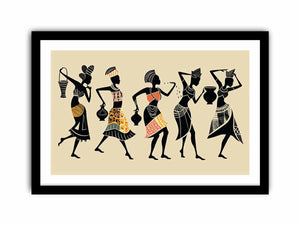 Dance in Africa   Art Print