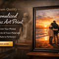 Personalised  Custom  Canvas  Print