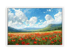 Poppy Field  Framed Print