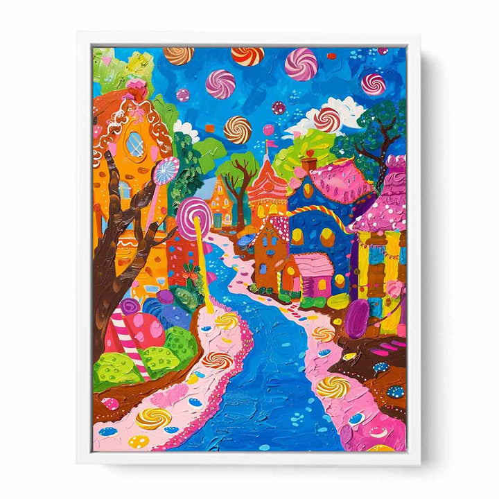 Dream Neighborhood Framed Print