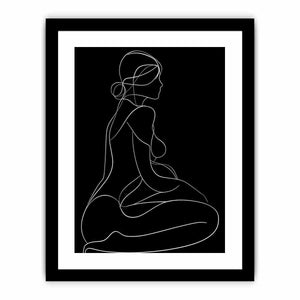 Figure Drawing  Art Print