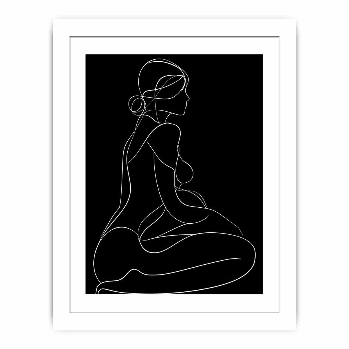 Figure Drawing Streched canvas