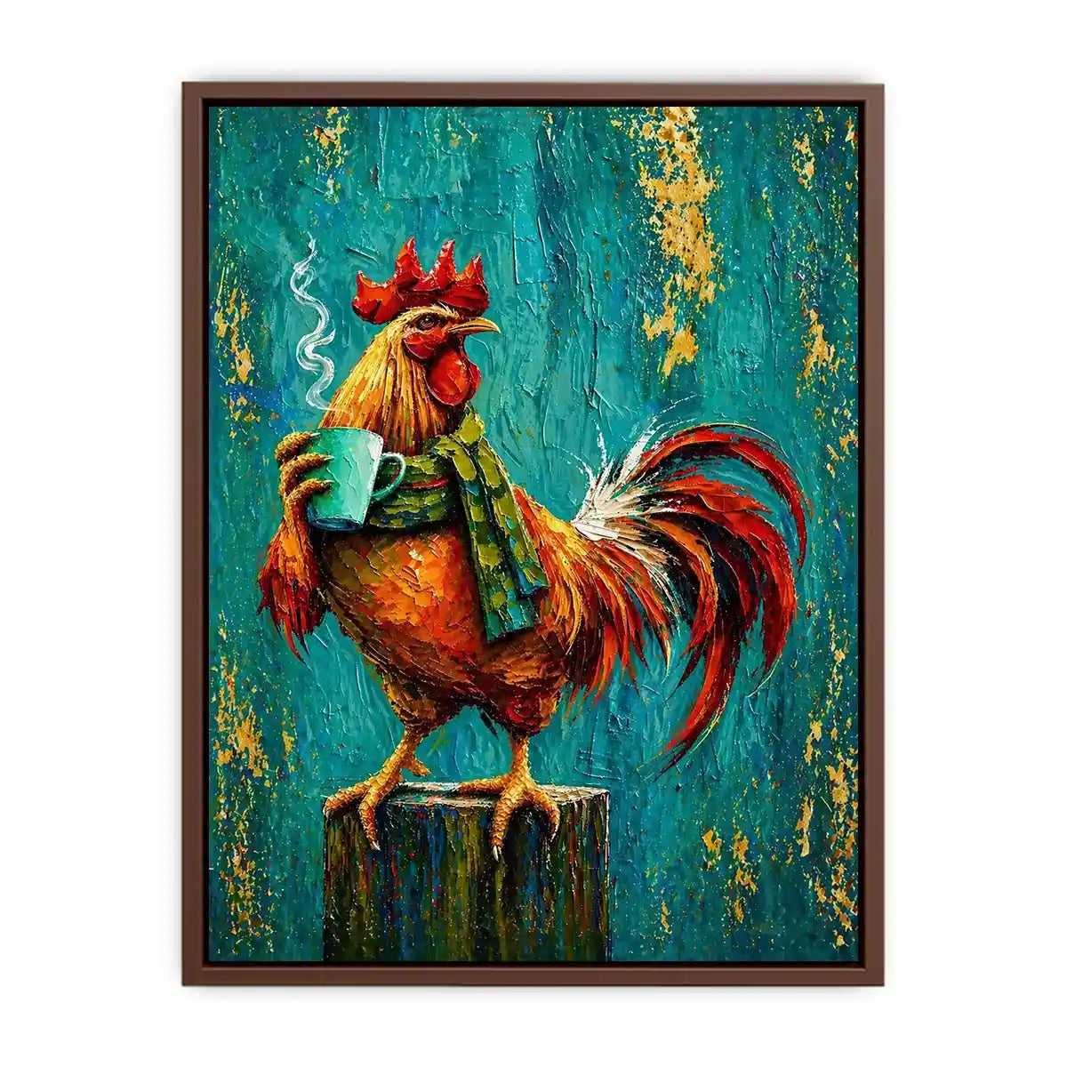 Rooster Canvas Print