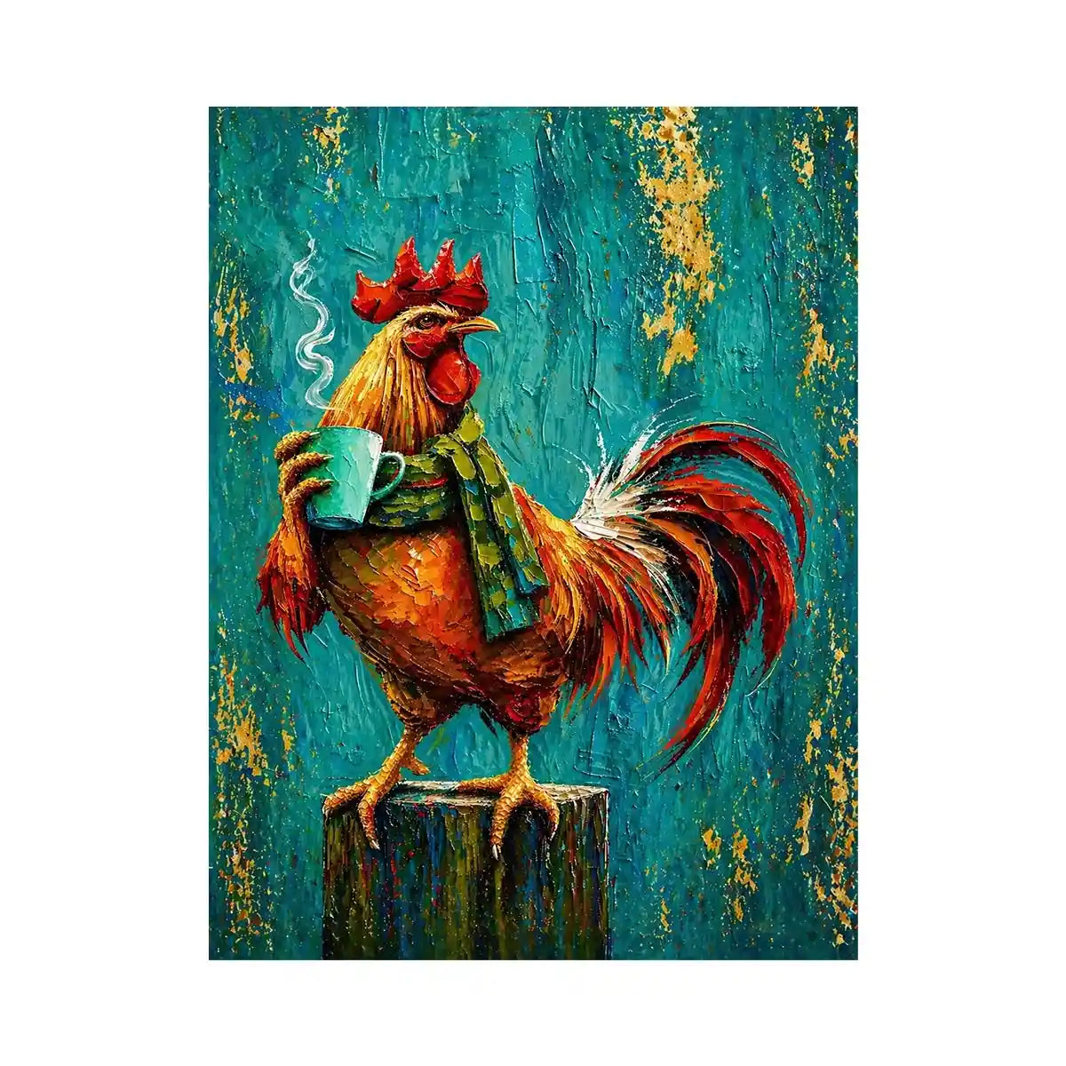 Rooster Canvas Print