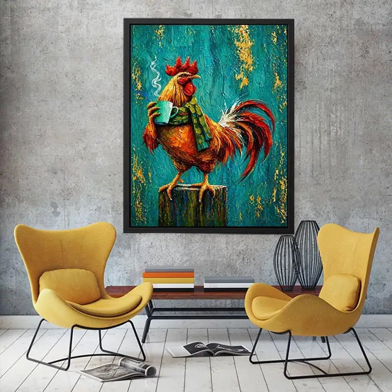 Rooster Canvas Print