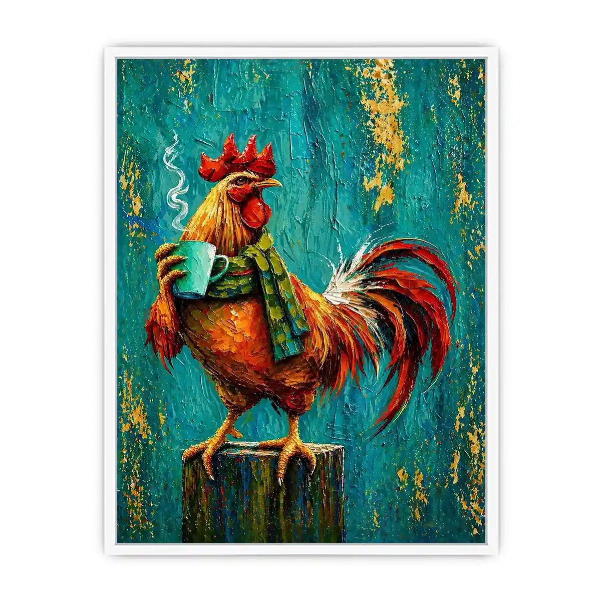 Rooster Canvas Print