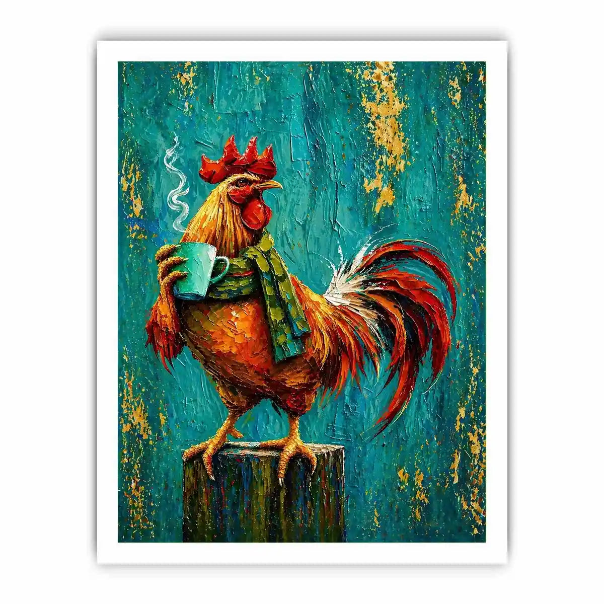 Rooster Canvas Print