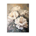 Ivory Bloom canvas artwork for modern luxury interior decor