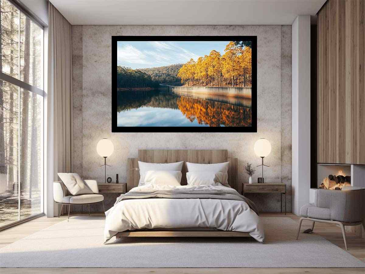 Whispers of Fall on the Lake
